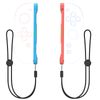 Wrist Straps Pair for Switch 2 Controller (2025), TPE Material Gamepad Accessory Wrist Straps for Switch 2 Controllers 2 Pack (Blue & Orange)