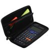 Navitech Black Graphics Calculator Hard Case/Cover with storage pouch Compatible with the Casio Graph-25