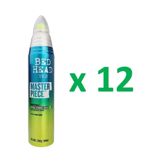 TIGI Bed Head Masterpiece Extra Strong Hold Hairspray - 10.3 fl oz (Pack of 12)