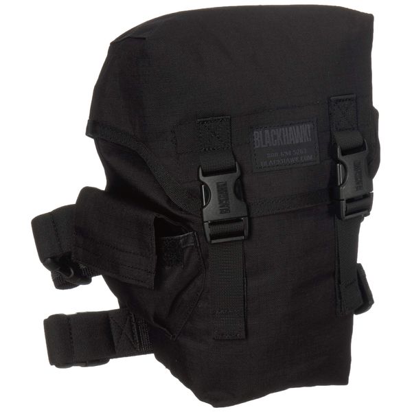 BLACKHAWK Ultralight Omega Gas Mask Pouch - Black