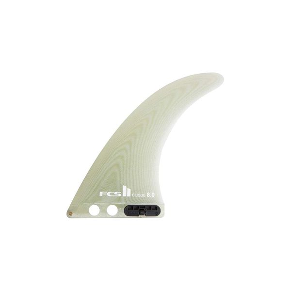 FCS II Clique 7" PG Longboard Fin - Clear