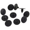 Reliable Replacement Clips for Clio Wheel Pack of 10 Splash Guards