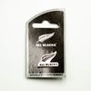 All Blacks Logo Pin Badge Silver