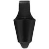 Densan DPH-952-BK Soft Plastic Holder, 2 Hanging, Black