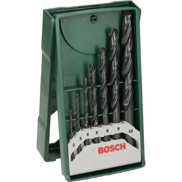 Bosch 2607019673 Metal Mini X-Line Drill Set (7-Piece)