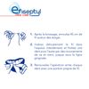 Efiseptyl - Antibacterial Dental Floss - Mint Flavour - Enriched with Antibacterial Agent - 360° Cleaning - 40m Spool