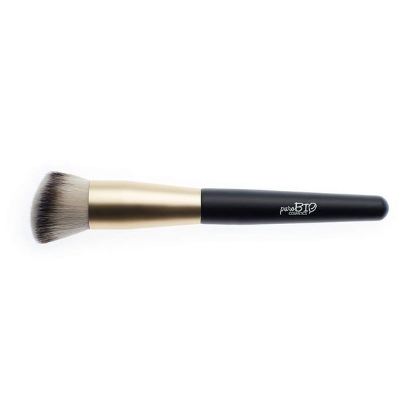 PUROBIO Makeup Pinsel Brush Cosmetic Blending Eye Shadow Foundation Concealer Rouge Brushes Synthetische Premium Gesichtspinsel Lidschattenpinsel Kosmetik Und Pinselreiniger Reinigung Stück