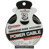 Square Power Cable AWG 60 cm toransuru-sento Black HS – 48081