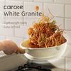 10-Piece Nonstick Cookware Set White Granite Induction Kitchen Cooking Set