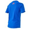 Body Glove Wetsuit Junior Basic Fitted Short Arm Rash Guard, Royal, 12