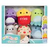 Micromallows SQMM0012-6-Pack Super Soft Mini Squishmallows 6.5 cm Plush Toys