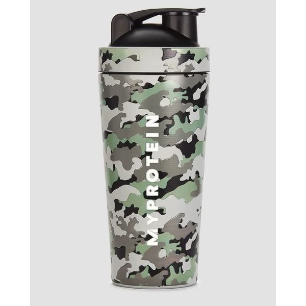 My Protein Stainless Steel Shaker Camouflage 25.5 fl oz (750 ml)