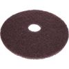 PRO SOURCE Maroon Extra Heavy Duty Floor Stripping Pads: 5 Pack, 17" Diameter