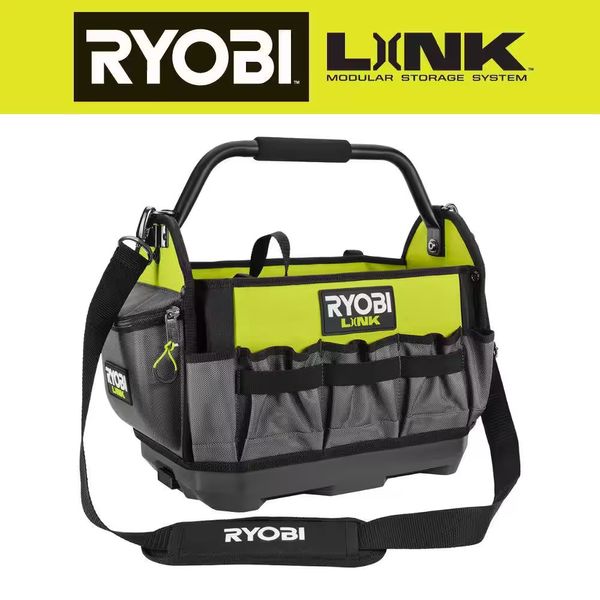 NEW Durable Portable and Compatible with RYOBI LINK System Tool Bag 42 Pockets