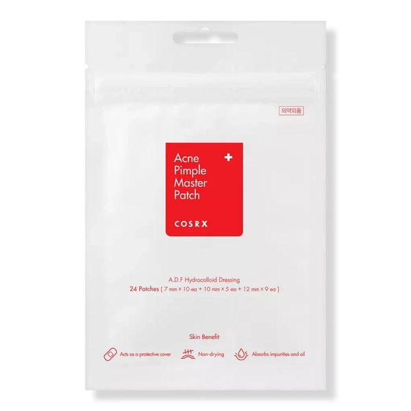 Cosrx Acne Pimple Master Patch 24 patches (1pc) A.D.F Hydrocolloid Dressing