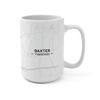Hometown Bias Baxter, Tennessee TN Map Mug (15 oz)
