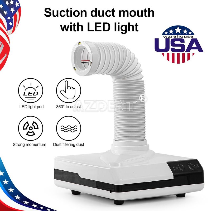Dust Collector Extractor Dental Vacuum Cleaner Lab Dust Suction for ...