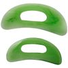 2 PCS Gua Sha Stone Set,Lymphatic Drainage Massager for Face and Body