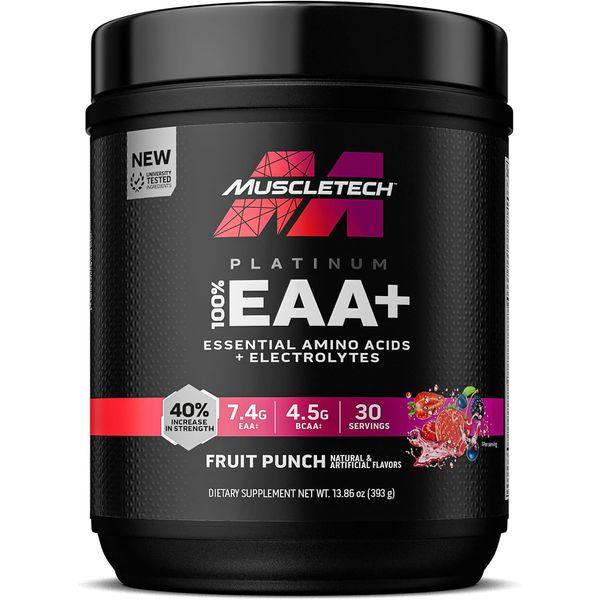 | Platinum 100% EAA+| Essential Amino Acids| Muscle Strength Builder for Men ...