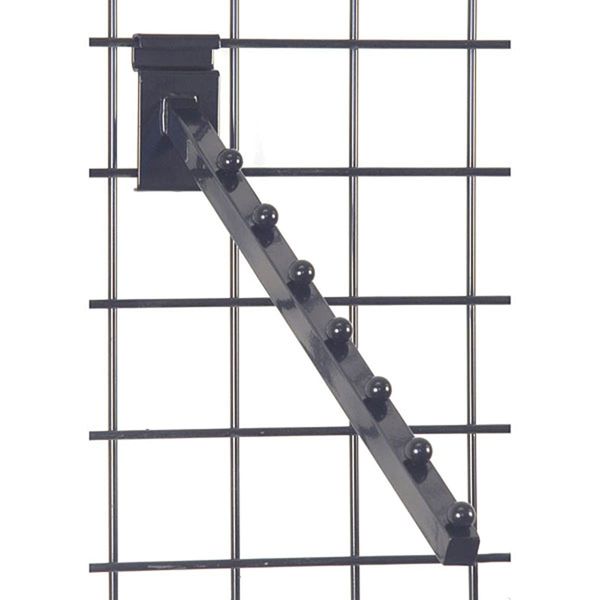 Gridwall 7 Ball Waterfall in Black 18 Inches Long