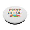Hello First 1st Grade Building Blocks Master Back To School PopSockets Standard PopGrip