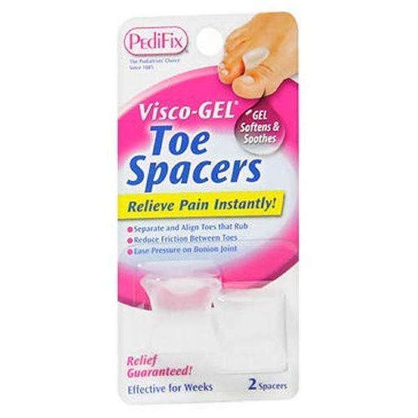 PediFix Visco-Gel Toe Spacers - 2 Spacers, Pack of 3