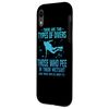 iPhone XR Diver pee wetsuit two Types Scuba Diving Freediving design Case