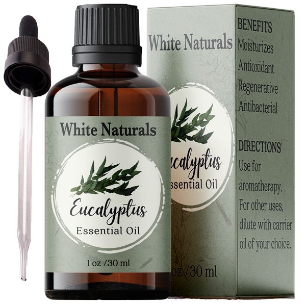 Organic Eucalyptus Essential Oil, Relaxing and Calming Oil for Diffuser, Non GMO