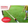 Football Snapper Stick, Telescoping Training Tool, Easily Collapsable