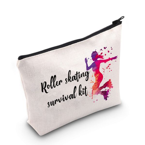 Roller Skater Gift Skating Club Cosmetic Bag Roller Skating Survival kit Roller Blades Gift (Roller Skating Survival kit UK)