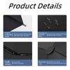 AzulLanse Universal Parasol Sun Protection, black