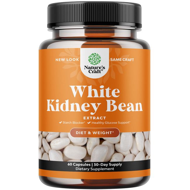 White Kidney Bean Energy Booster - White Kidney Bean Extract Pill