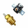 3/8" 175~185 Electric Engine Fan Thermostat Temperature Relay Switch Sensor Kit