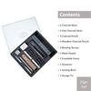 Royal & Langnickel Charcoal Drawing Art Set,Grey