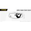 Cressi Simply Neo Mask Strap Cover, Blue/White
