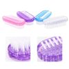 8 Pack Nail Brushes,Double Sided Nail Hand Scrubbing Cleaning Brush Colorful Plastic Two-Sided Brush for Men Women Manicure Supplies