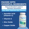 ProVision AREDS 2 Eye Vitamins - Enhance Vision Supplements - Lutein Zeaxanthin Vision Complex - 60 Eye Supplement Capsules