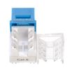 100 pcs Cat6 Punchdown Keystone Jack Blue 45 Degree Angle Ethernet Network PACK