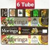 6 Tube MORINGA Toothpaste 5 in 1 Essential 100% Fluoride Free & Vegetable Base