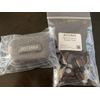 NEW! doTERRA Gray Hard-Shell Zip CASE Keychain + 8 mini essential oil bottles