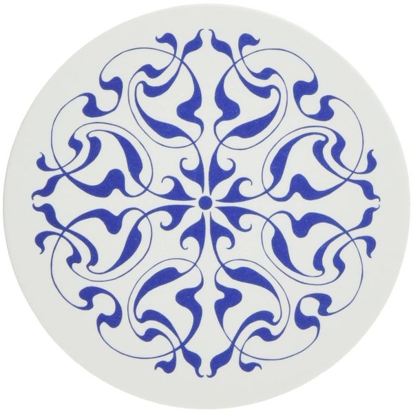 Nagao 221100 Showa Modern Paper Coasters Vine Pattern, 100 Sheets