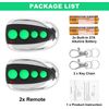 M12 Remote Control Transmitter 433.92 MHz for Automatic Swing Sliding 1 Pack 