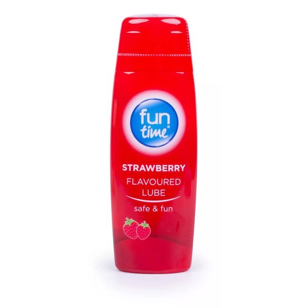 Fun Time Water Based Edible Lubricant Gel, 75ml Flavour (Strawberry)