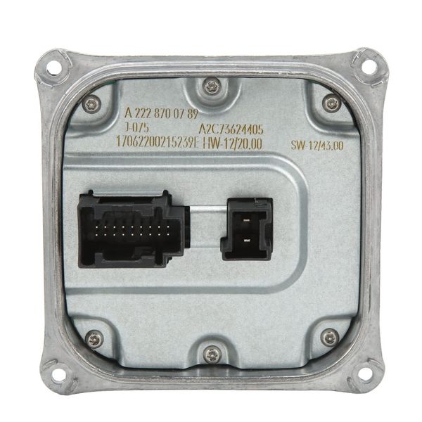 LED Headlight Ballast, A2228700789 LED Headlight Control Unit Headlamp Control Module Replacement for C‑Class E‑Class S‑Class