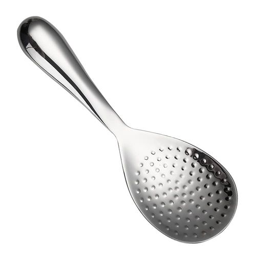 Rice Serving Spoon Stainless Steel Rice Paddle Scoop Non-Stick Rice Spoon Kitchen Utensil for Parties Dinner Kitchen Restaurant