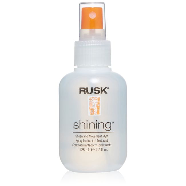 RUSK Shining Sheen & Movement Myst, 4.2 Oz, Non-Aerosol Myst to Add Maximum Sheen and Movement, Protective Ingredients Add Brilliance, Softness, and Protection