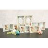 105714 Universal V Box Frame D60 L Twin, White