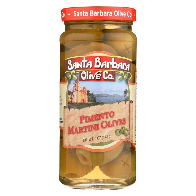 Santa Barbara Martini Style Olives, 5 oz