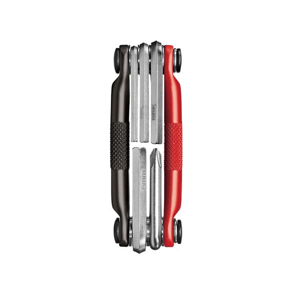 Crankbrothers Multi-Purpose Tool, Steel Bike Tool, Torx, Hex and Chain Tool, Compatible with M19, M17, M10, M5, black