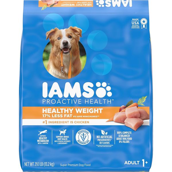 IAMS Proactive Health Healthy Weight Dry Dog Food with Chicken 29.1 lb